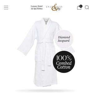 Chadsworth & Haig
DIAMOND JACQUARD MINX LINED ROBE | STYLE: DJT7100